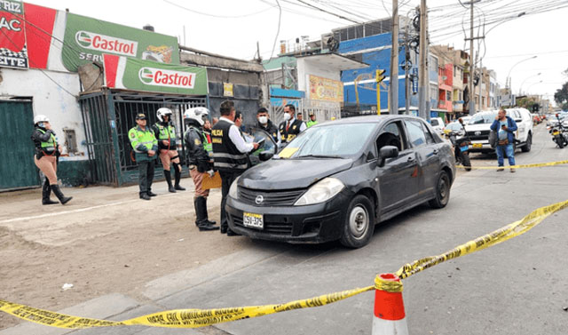 Delincuentes acribillan a 2 fiscalizadores cuando realizaban operativos en Callao