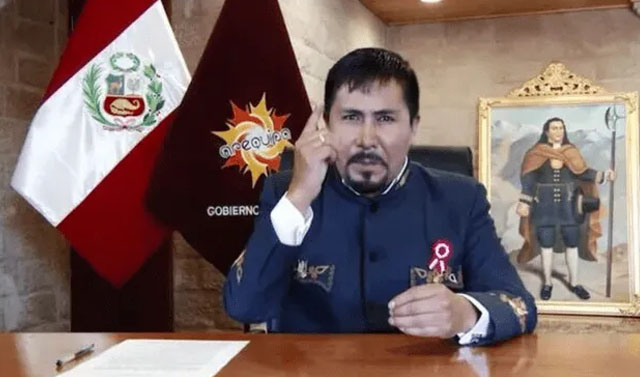 Exgobernador de Arequipa Elmer Cáceres Llica es condenado a 7 años de prisión
