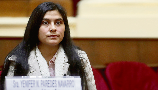 Poder Judicial prohíbe que Yenifer Paredes, cuñada de Pedro Castillo, viaje a Cajamarca
