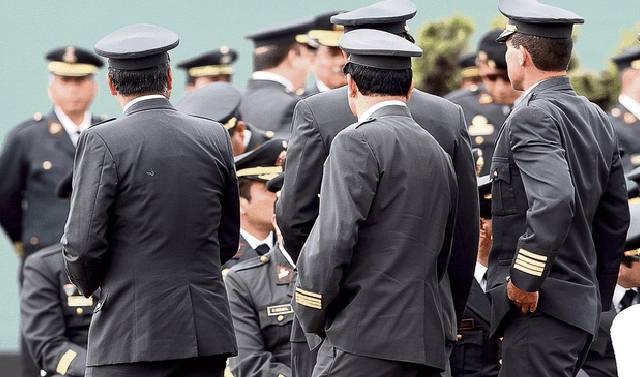 Comando PNP prefirió ascender a los más antiguos