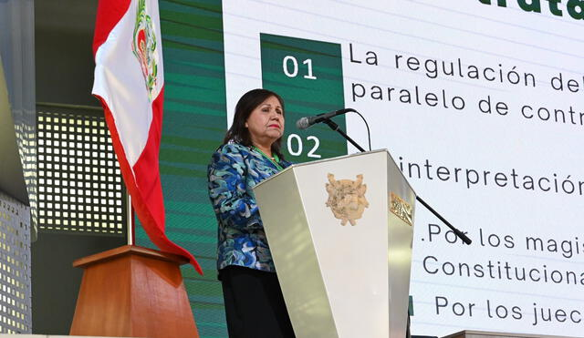 Susana Castañeda pide al Congreso dar leyes constitucionales