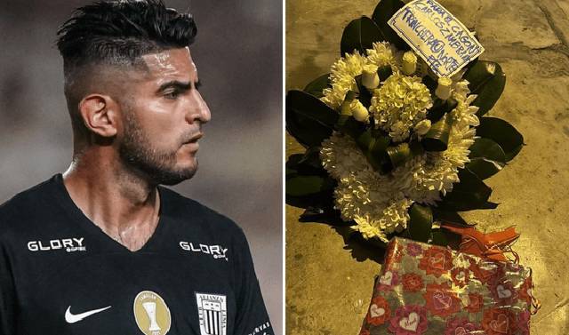 Presuntos hinchas de la 'U' envían arreglo fúnebre a casa de Carlos Zambrano