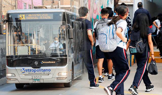 ATU informa que pasaje escolar y universitario costarán desde S/0.75