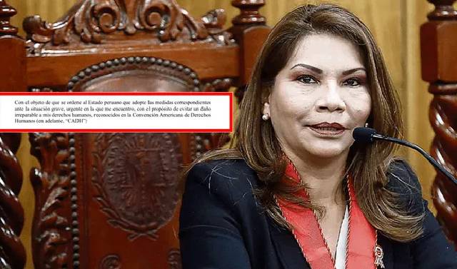 Marita Barreto solicita protección a la CIDH ante posibles represalias de Patricia Benavides