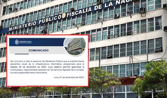 Fiscalía ya no suspenderá su sistema digital en plena investigación contra Patricia Benavides
