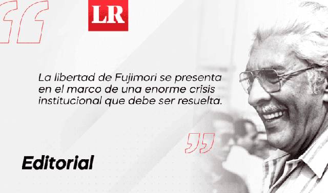 EDITORIAL | ¿Qué oculta la libertad de Fujimori?