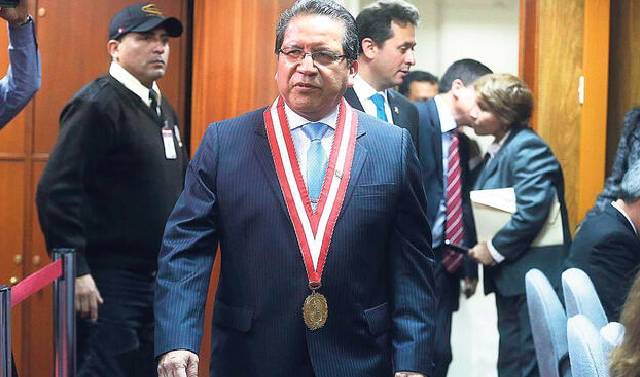 Pablo Sánchez asume, de manera interina, la Fiscalía de la Nación