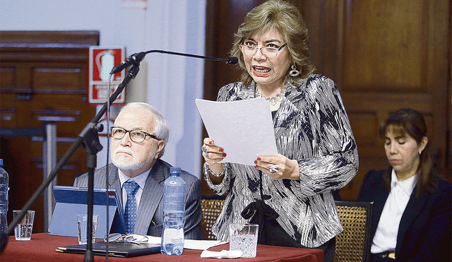 Zoraida Ávalos espera su reincorporación al Ministerio Público