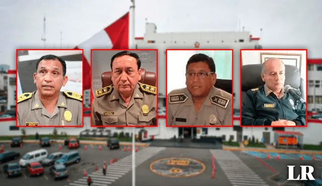 Pasan al retiro a 20 generales de la PNP, 8 implicados en casos de corrupción