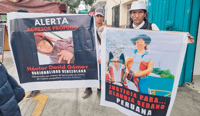 Claudia, la activista que resultó herida por defender a una mujer agredida