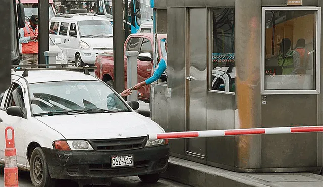 Rutas de Lima eleva hoy sus peajes a S/7,50, excepto en la Panamericana Norte