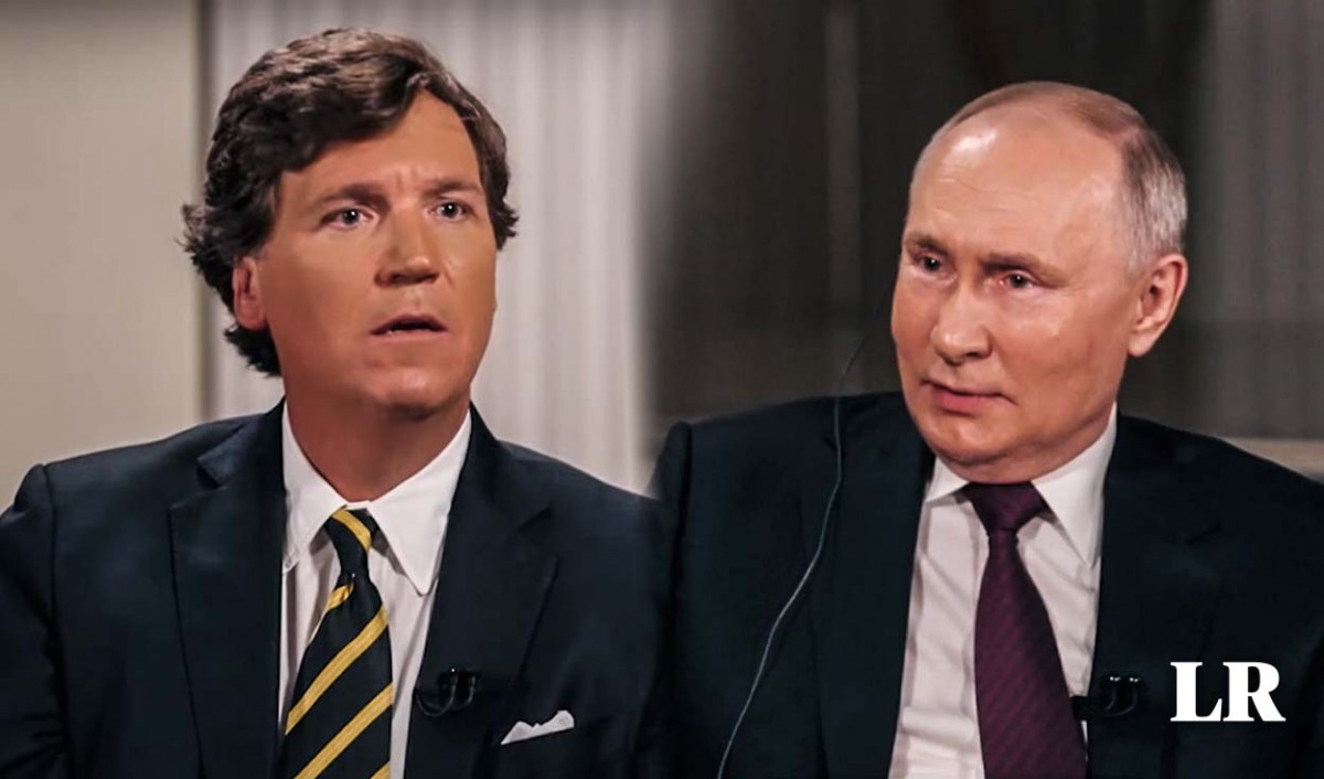 Vladimir Putin brinda su primera entrevista desde la guerra con Ucrania
