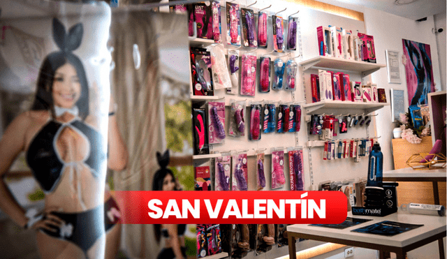 San Valentín: sex shops esperan mantener sus ventas a pesar de la recesión y censura en redes sociales