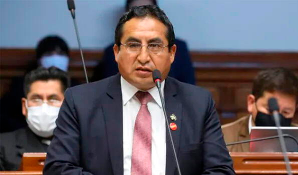 Congresista Alfredo Pariona es trasladado a Lima para ser internado en el Rebagliati