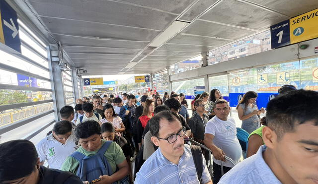 Metropolitano: caos continúa y aumento de buses depende de la ampliación norte