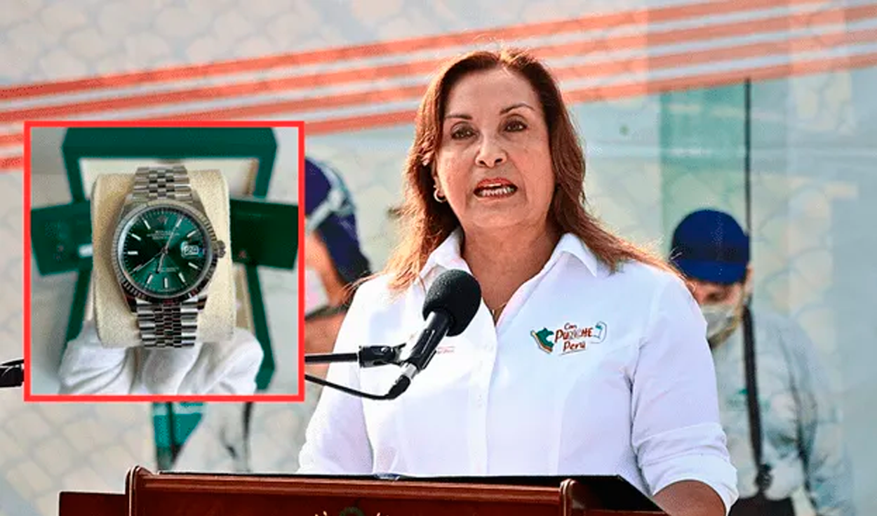 Dina Boluarte aseguró que devolvió los Rolex a Oscorima porque 