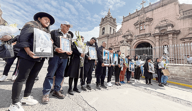 Familiares de víctimas alistan protesta en Lima contra Dina Boluarte y el Congreso