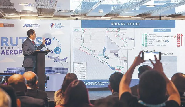 Alistan 5 rutas de transporte público para llegar al nuevo terminal del Jorge Chávez