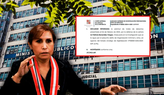 Patricia Benavides tendrá que entregar su celular a la Fiscalía: PJ rechaza tutela de derechos