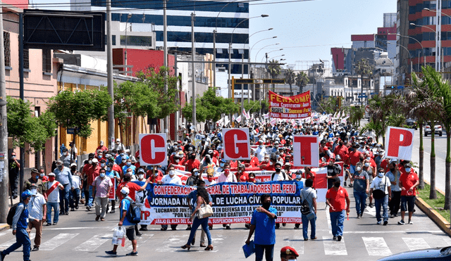 Día de las y los Trabajadores: CGTP convoca movilización nacional para el 1 de mayo