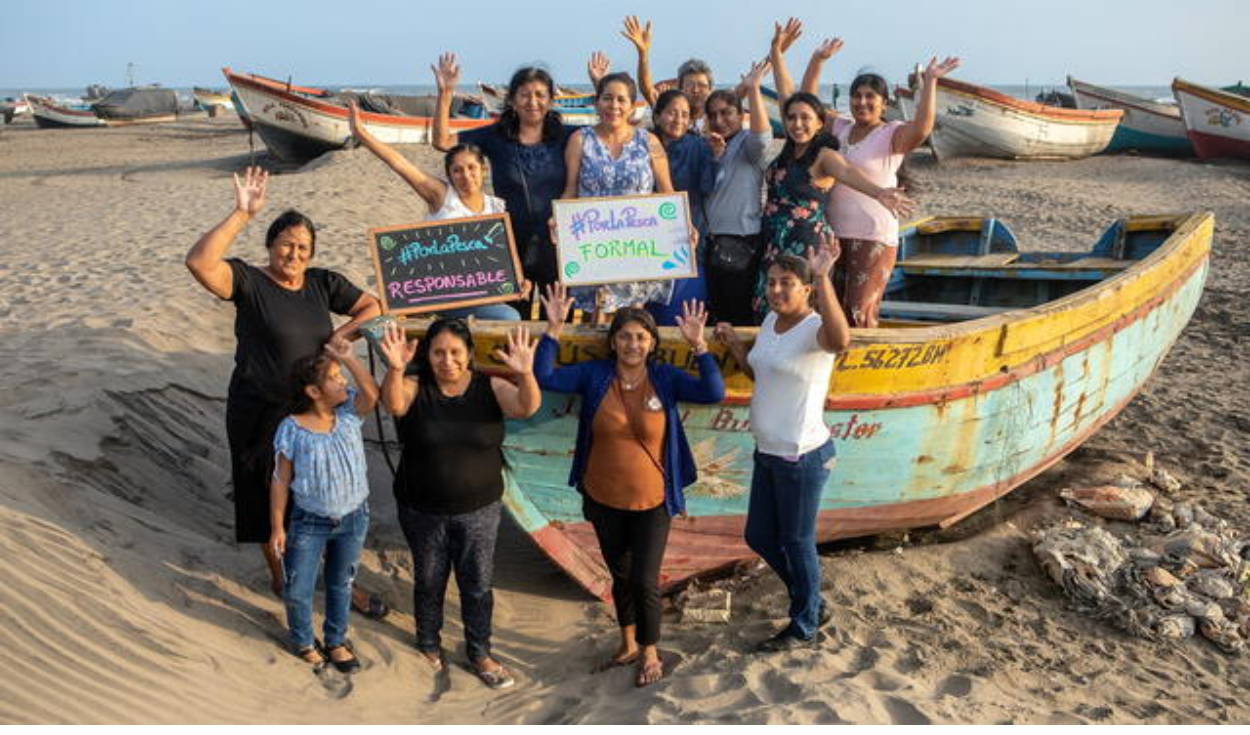 Sin mujeres, no habría pesca: 90% de la mano de obra en la precaptura y poscaptura es femenina