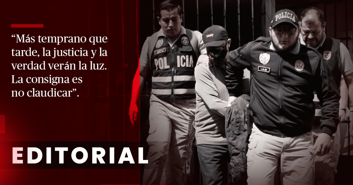 Editorial | El día en que la justicia se puso de pie