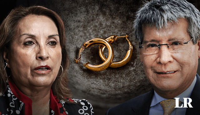 Dina Bolaurte: aretes de oro con diamantes que le regaló Wilfredo Oscorima fueron incautados