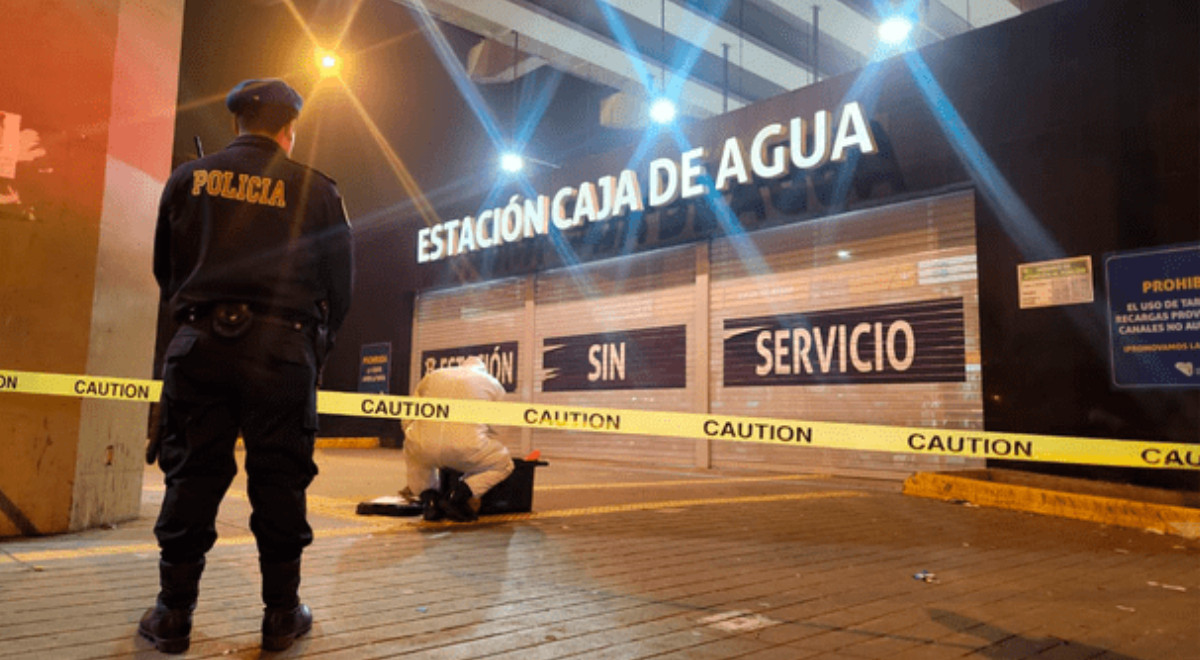 San Juan de Lurigancho: delincuentes detonan explosivo frente a estación Caja de Agua del tren