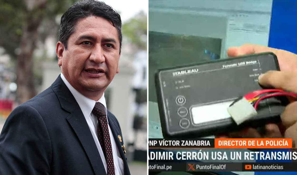 Vladimir Cerrón habría utilizado retransmisor para desviar señales telefónicas y no ser capturado