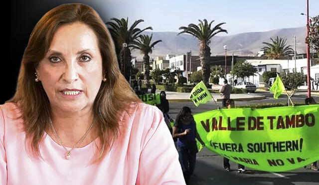 Tía María: piden a Boluarte cumplir compromiso que firmó contra el proyecto minero