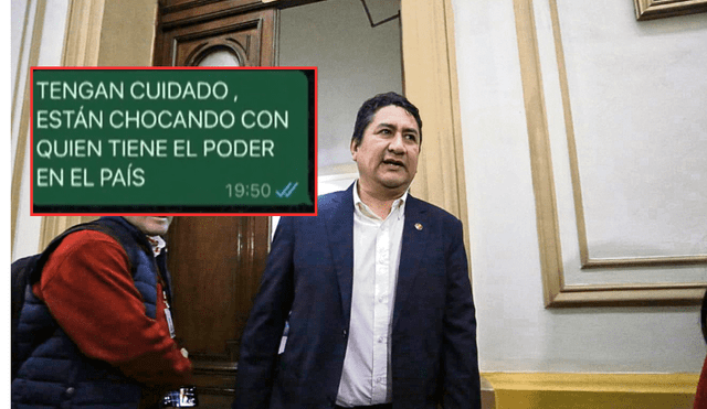 El prófugo Vladimir Cerrón amenaza a los jefes de la DINI