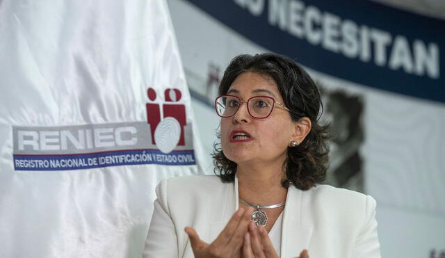 Carmen Velarde es ratificada por la JNJ como jefa del Reniec