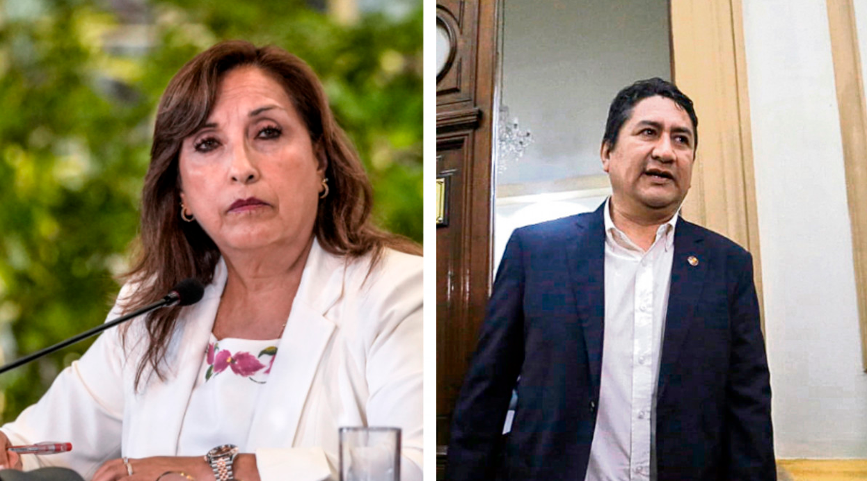 Dina Boluarte se reunió en 2 ocasiones con jefe de la DINI tras conocerse mensajes amenazantes de Cerrón