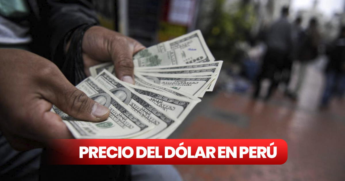 Precio del dólar hoy: conoce el tipo de cambio