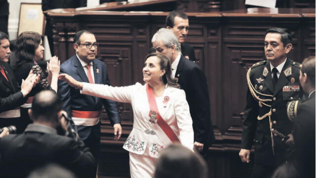 Dina Boluarte brinda hoy mensaje por Fiestas Patrias