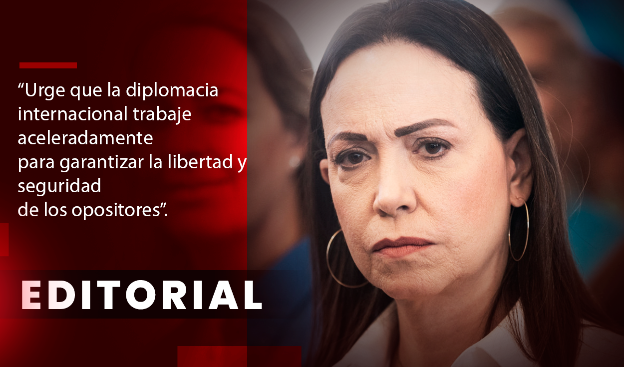 Editorial | Seguridad y libertad para María Corina