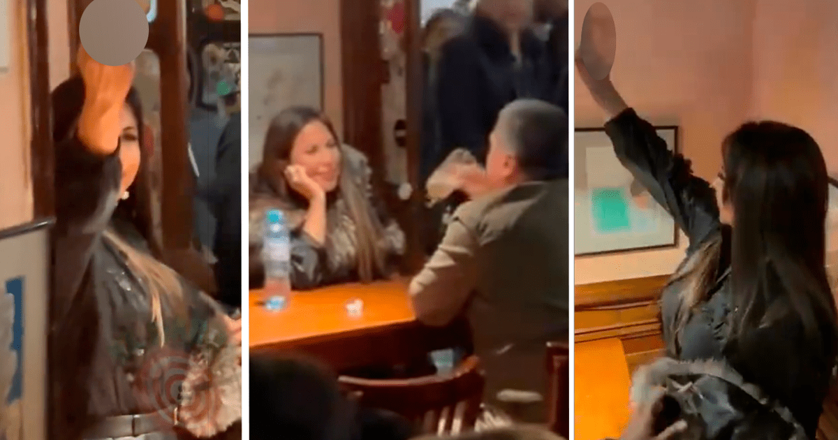 Patricia Chirinos es expulsada de bar en Barranco entre insultos y reacciona con gesto obsceno