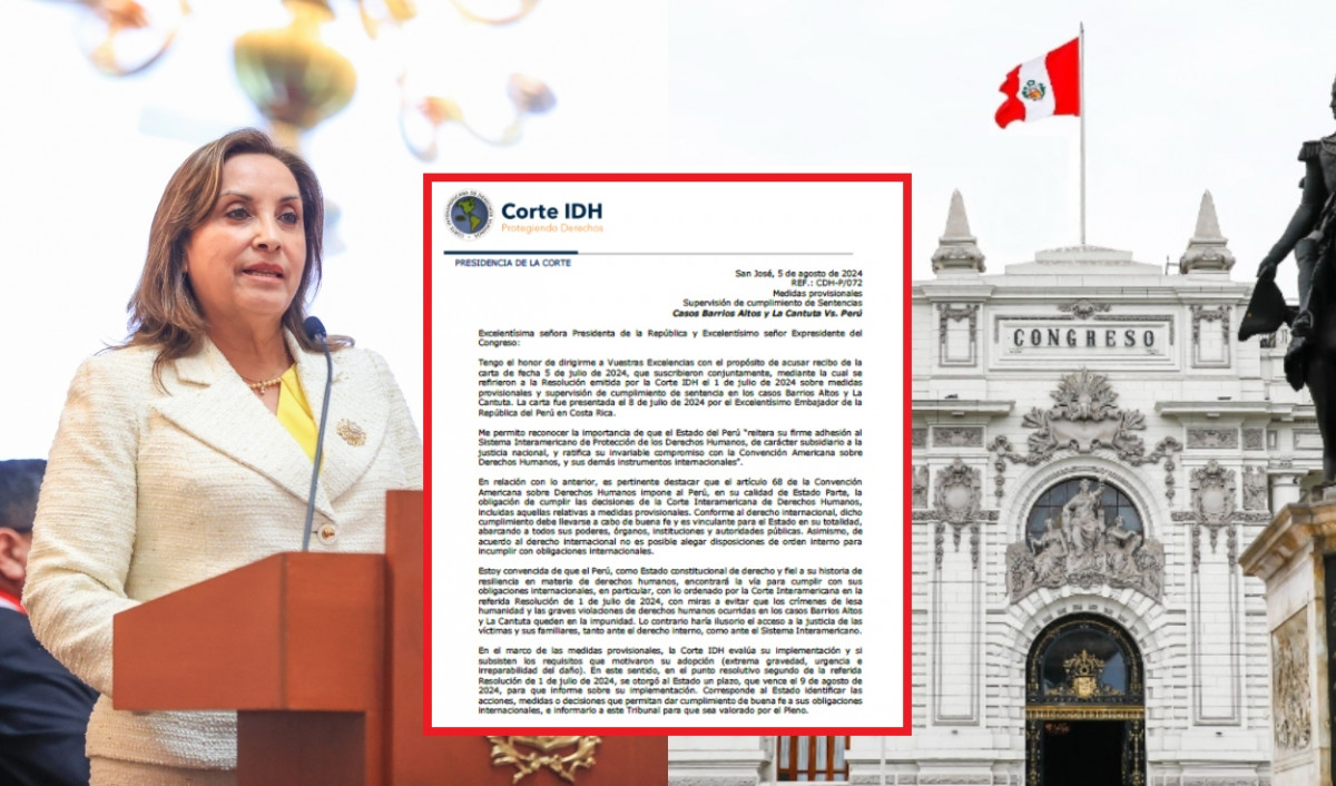 Corte Interamericana de Derechos Humanos le recuerda al Perú sus obligaciones internacionales
