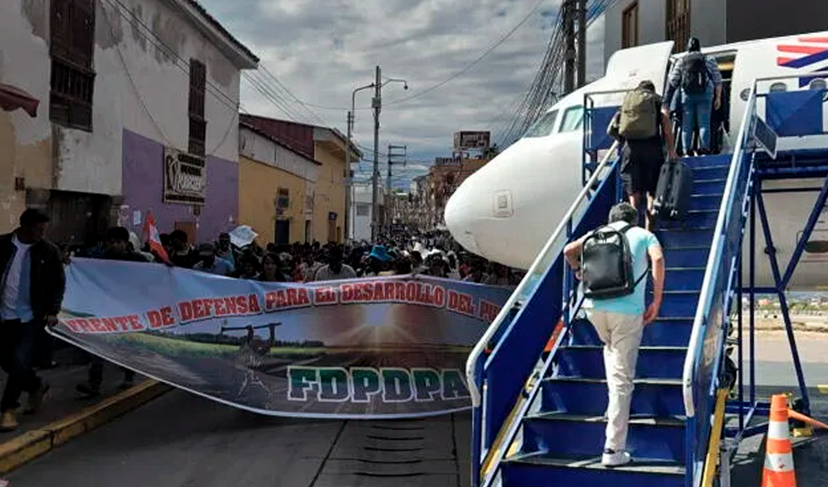 Oscorima abandonó Ayacucho sin firmar acta con manifestantes de Tambillo y Acocro