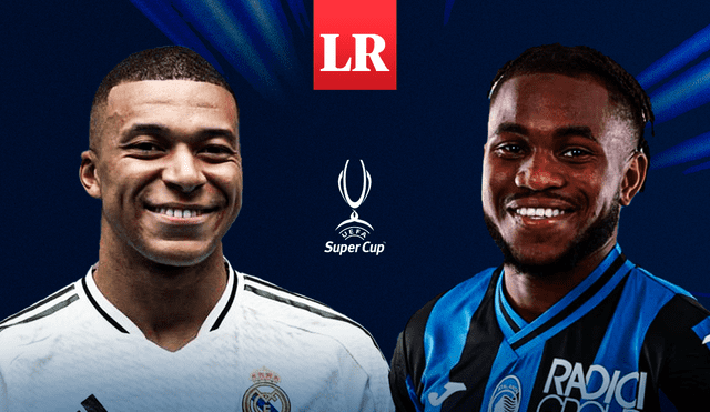 Real Madrid y Atalanta se enfrentan hoy por la Supercopa de Europa: el debut de Mbappé