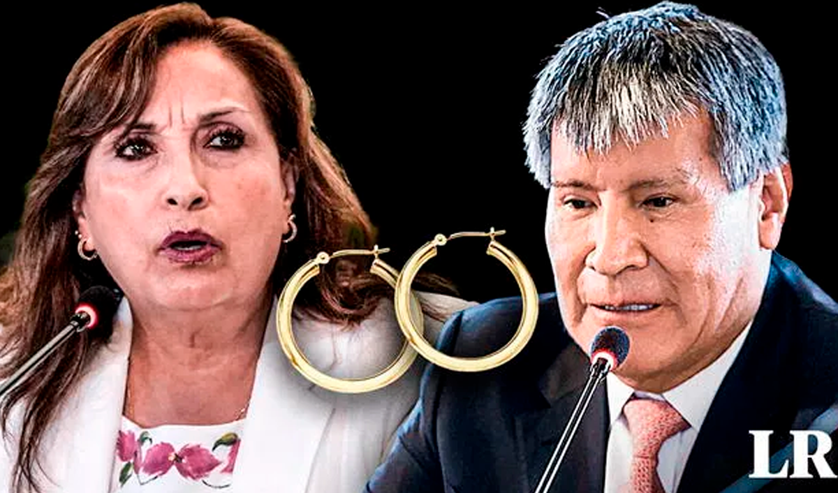 Corte Suprema confirma incautación de aretes de oro que compró Wilfredo Oscorima a Dina Boluarte