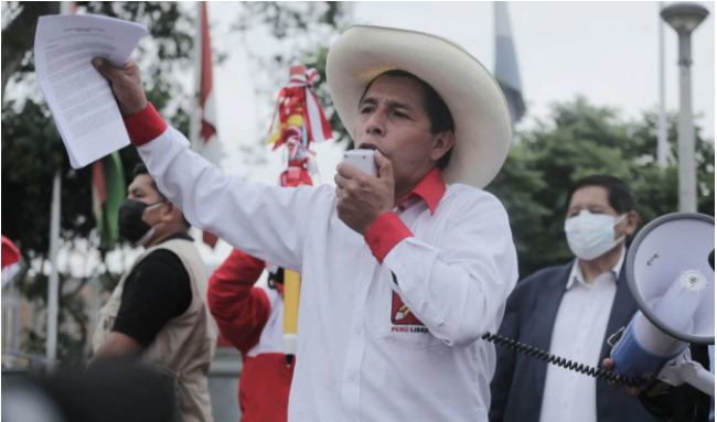 Pedro Castillo tras primeros resultados de ONPE: “Hay que tener fe en el pueblo”