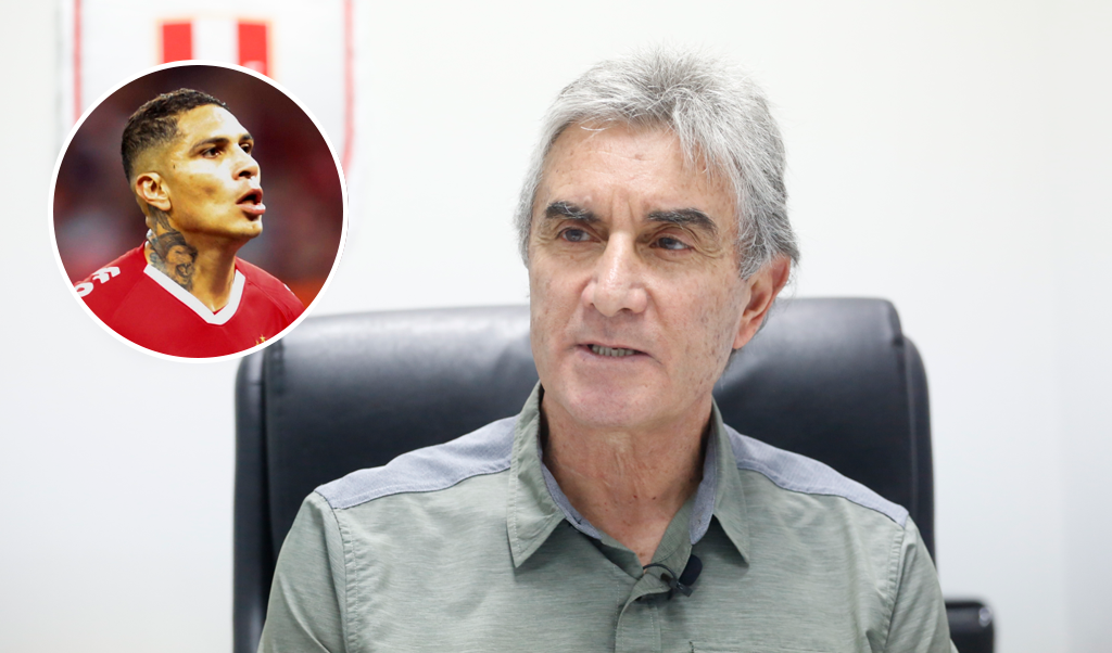 El gerente deportivo habló sobre la ausencia de Paolo Guerrero en la convocatoria de Ricardo Gareca de cara a los amistosos frente a Ecuador y Brasil.