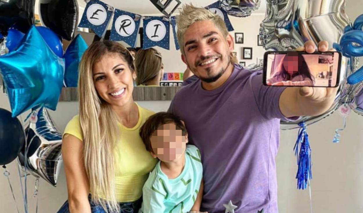 Erick Elera es sorprendido por su hija mayor en su cumpleaños. Foto: Instagram