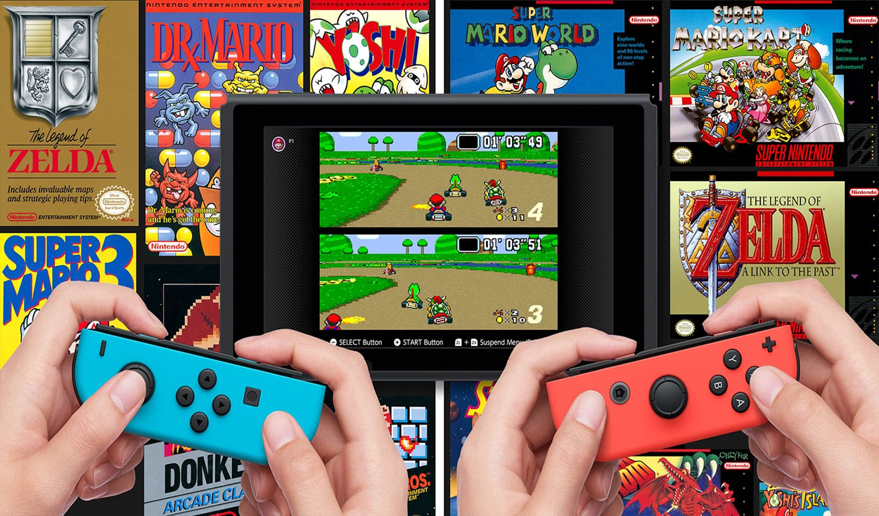 La plataforma cuenta con un amplio catálogo de juegos retro. Foto: Nintendo