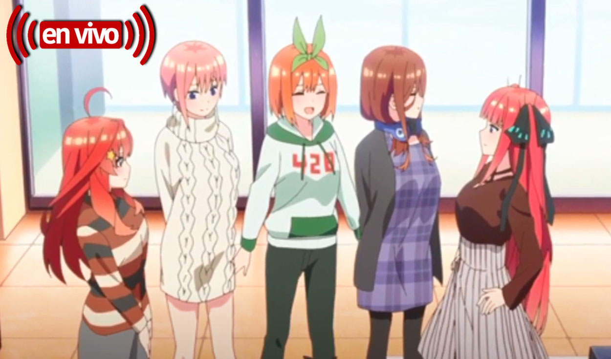 Go-toubun no hanayome, capítulo 1 online cuándo dónde y cómo ver el estreno  del anime en Crunchyroll, Animes