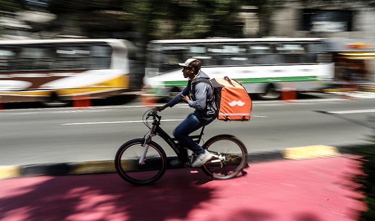 Repartidores de Rappi realizan delivery en diferentes zonas de Lima. (Foto: Aldair Jorge Mejia Lopez)