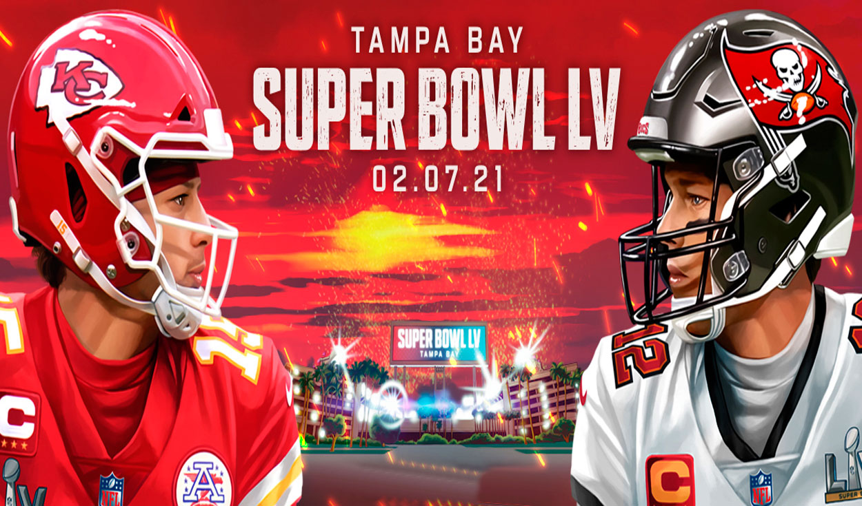 Super Bowl 2021: ¿A qué hora se juega el partido final de la NFL Kansas  City Chiefs vs Tampa Bay Buccaneers?, TUDN National Football League