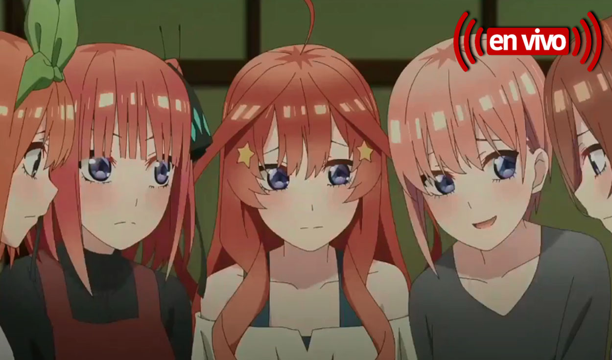 Go-toubun no hanayome, capítulo 1 online cuándo dónde y cómo ver el estreno  del anime en Crunchyroll, Animes