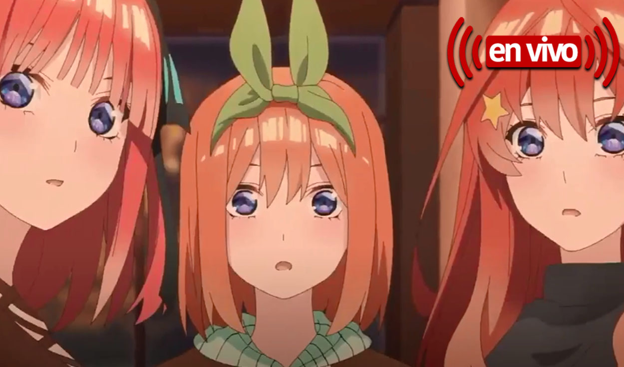 Go-toubun no hanayome, capítulo 1 online cuándo dónde y cómo ver el estreno  del anime en Crunchyroll, Animes